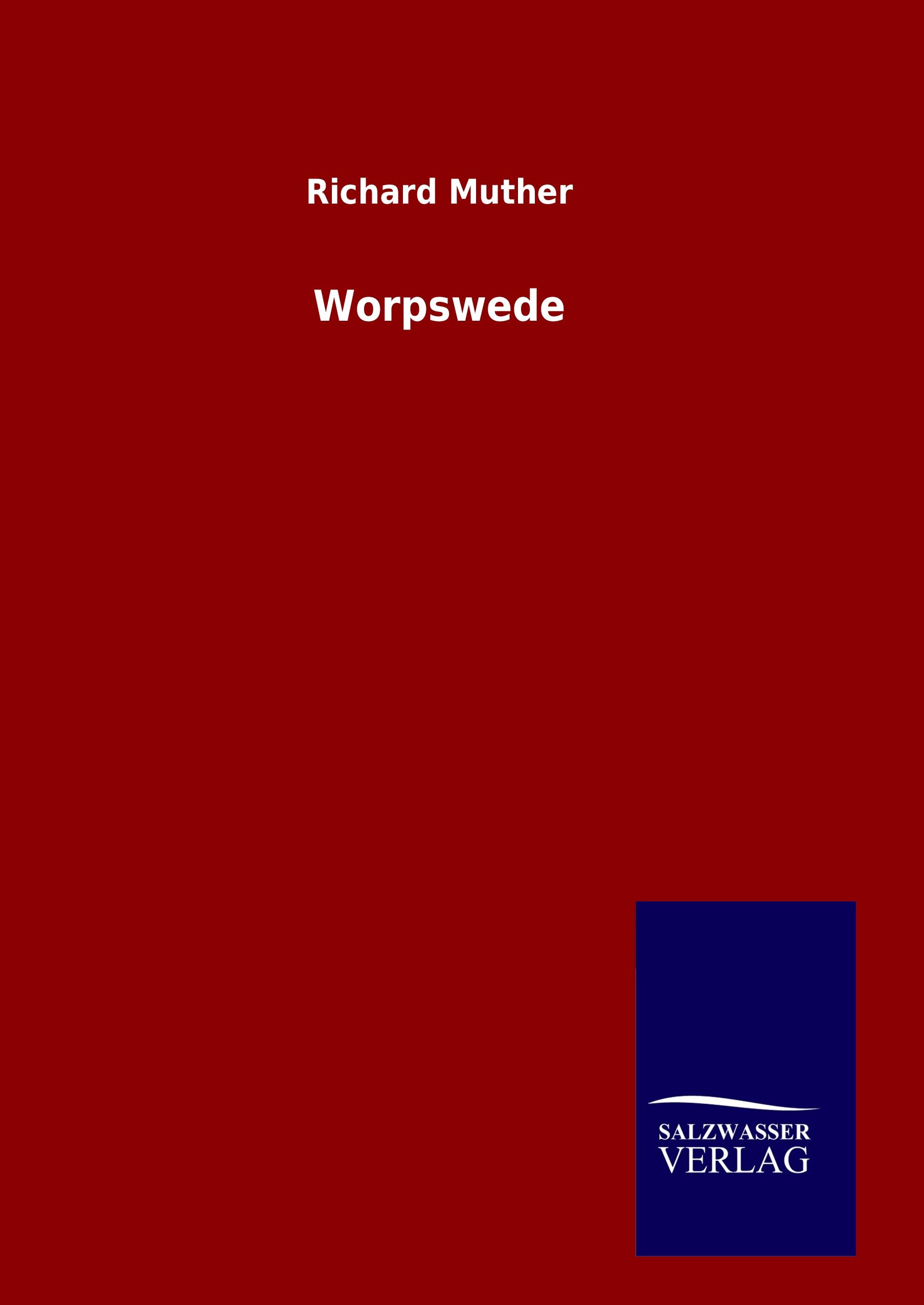 Vorderes Coverbild Worpswede