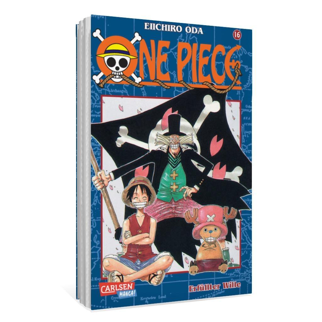 Beispielinhalt (Bild) One Piece 16. Erfüllter Wille