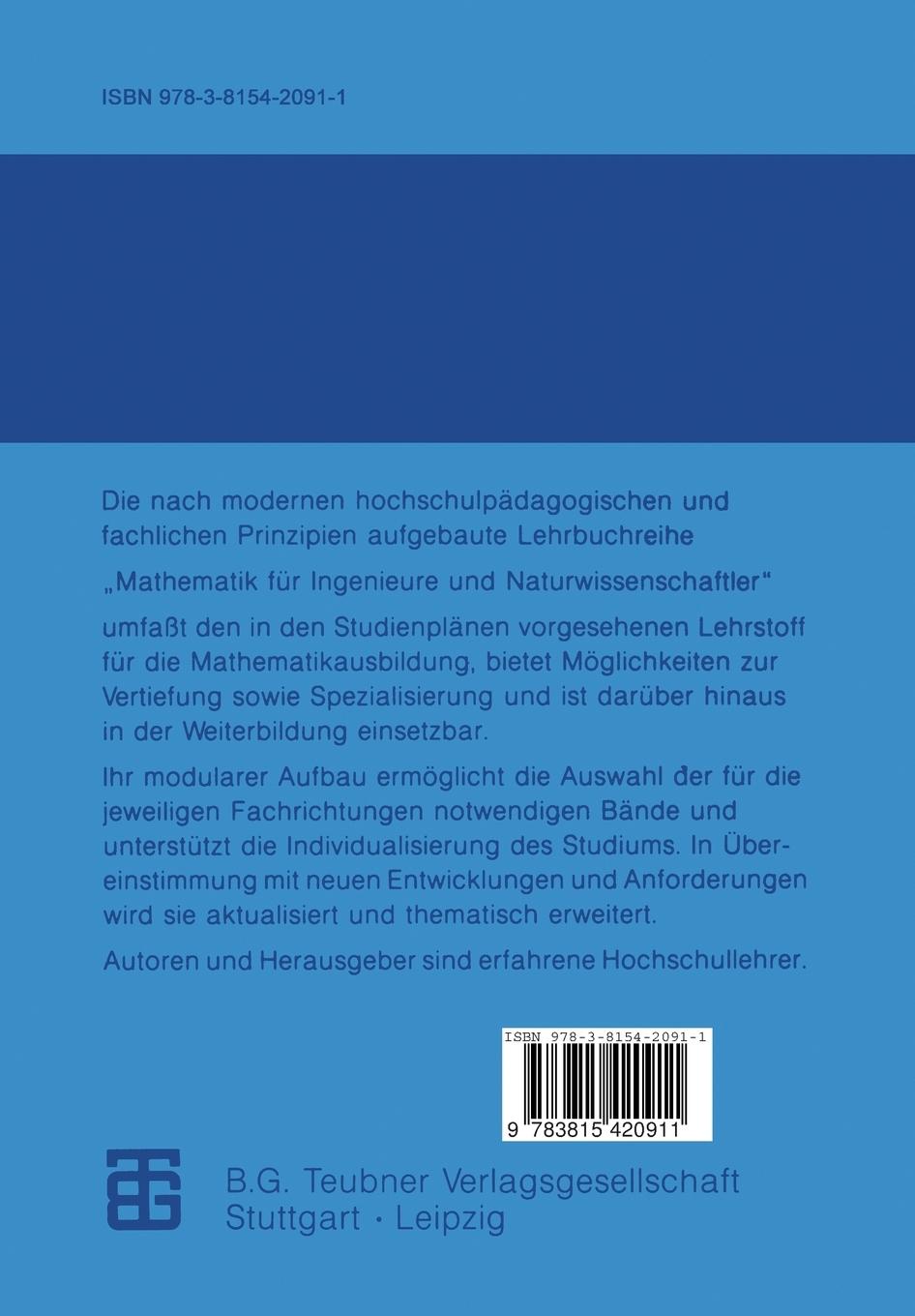 Rückseitencover Formeln und Fakten