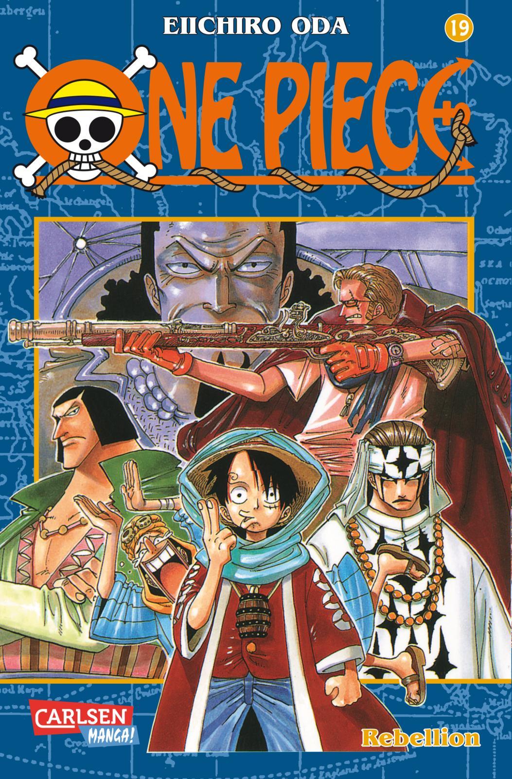 Vorderes Coverbild One Piece 19. Rebellion