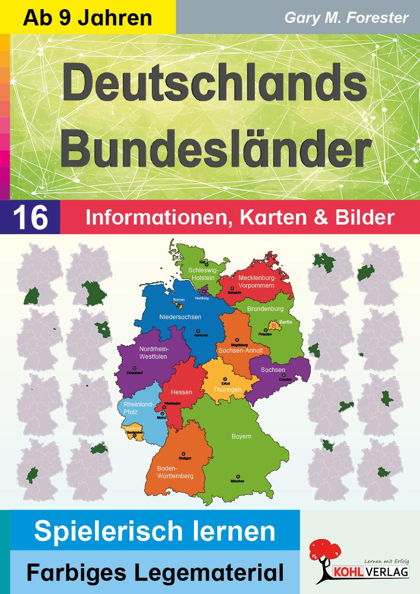 Vorderes Coverbild Deutschlands Bundesländer