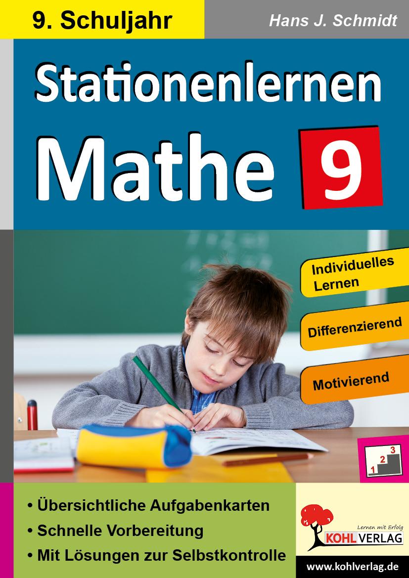 Vorderes Coverbild Stationenlernen Mathe / Klasse 9