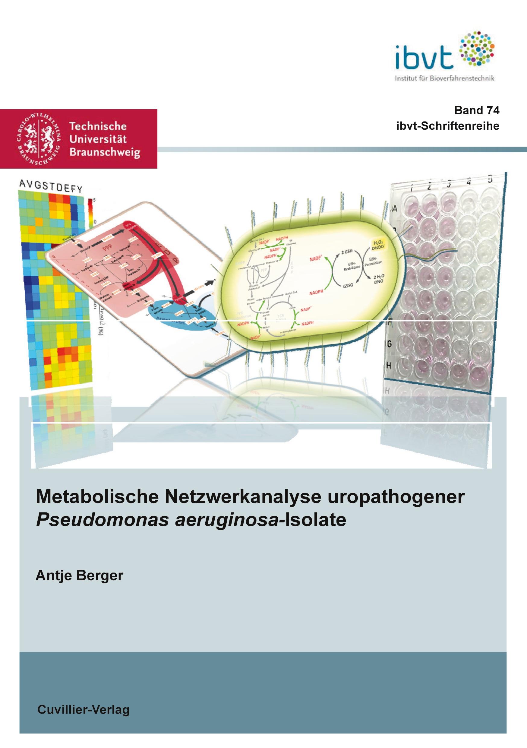 Vorderes Coverbild Metabolische Netzwerkanalyse uropathogener Pseudomonas aeruginosa-Isolate