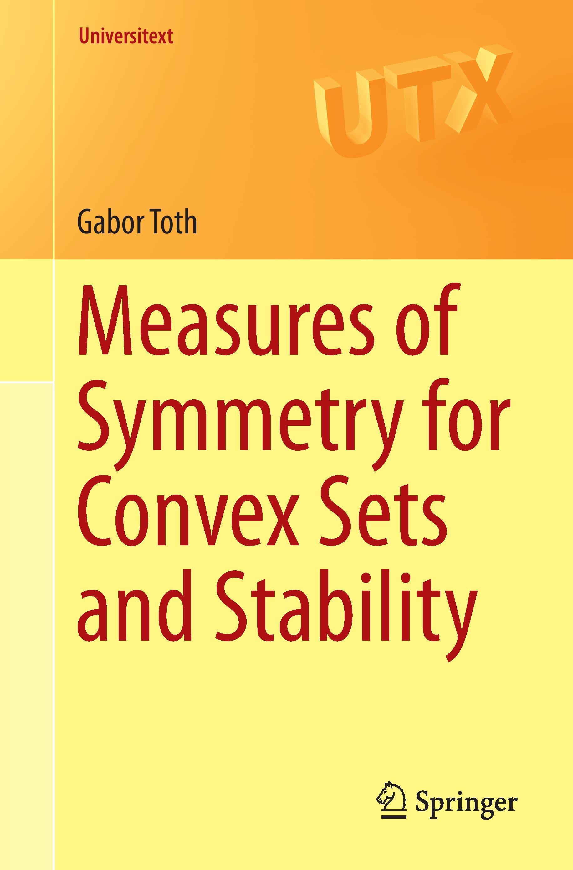 Vorderes Coverbild Measures of Symmetry for Convex Sets and Stability