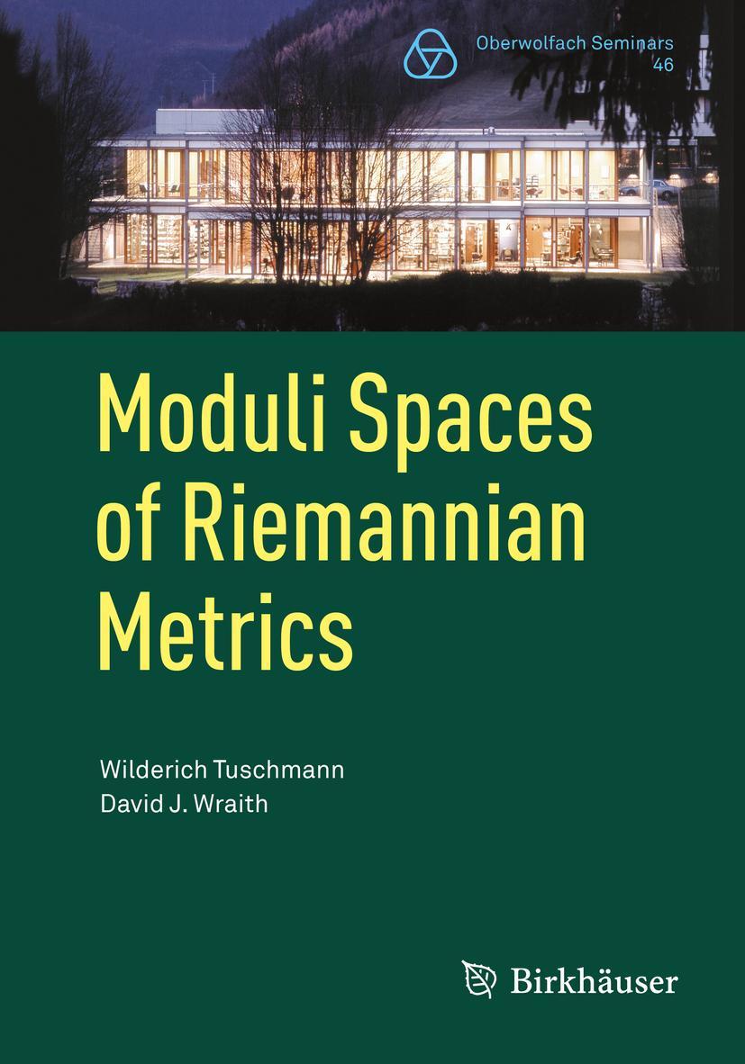Vorderes Coverbild Moduli Spaces of Riemannian Metrics