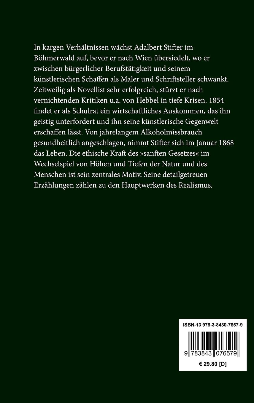 Rückseitencover Der Nachsommer