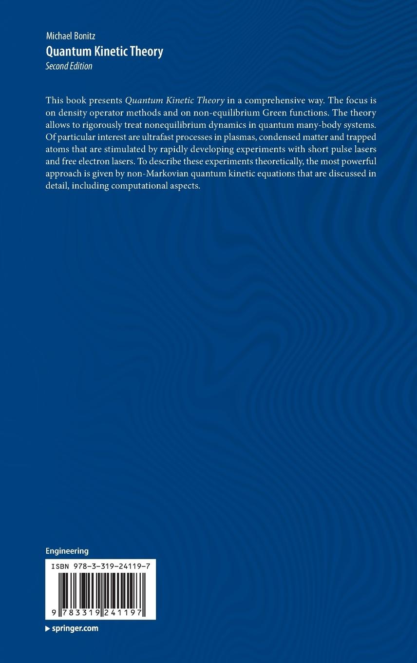 Rückseitencover Quantum Kinetic Theory
