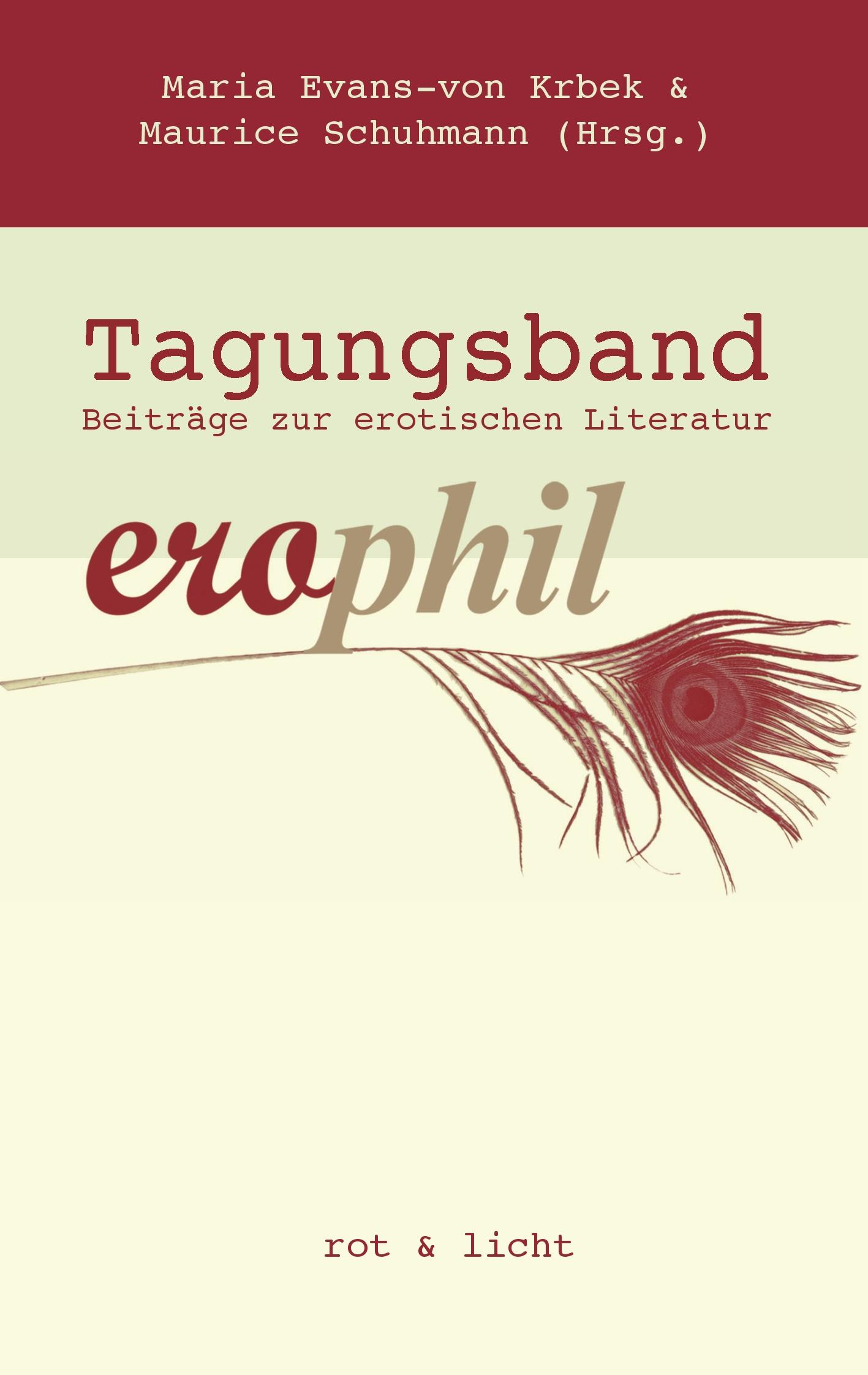 Vorderes Coverbild erophil - Tagungsband