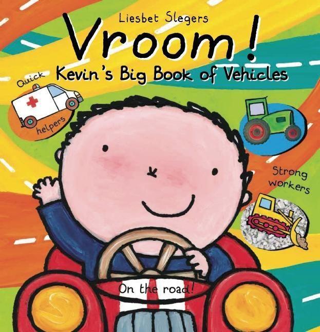 Vorderes Coverbild Vroom! Kevin's Big Book of Vehicles