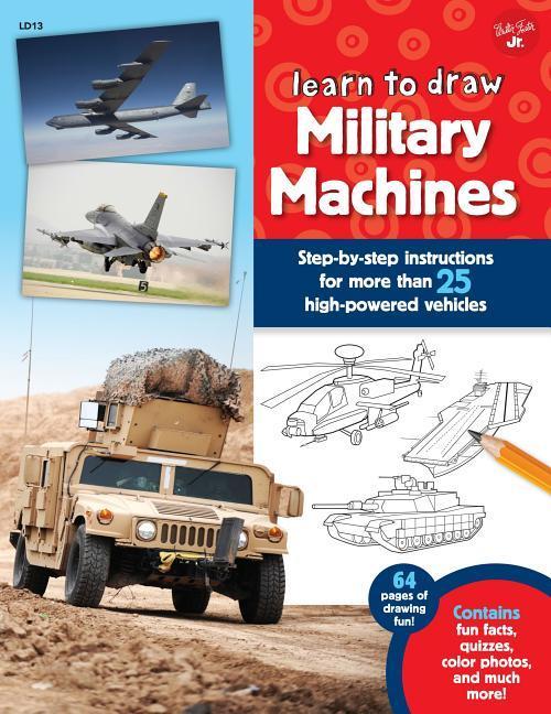 Vorderes Coverbild Learn to Draw Military Machines