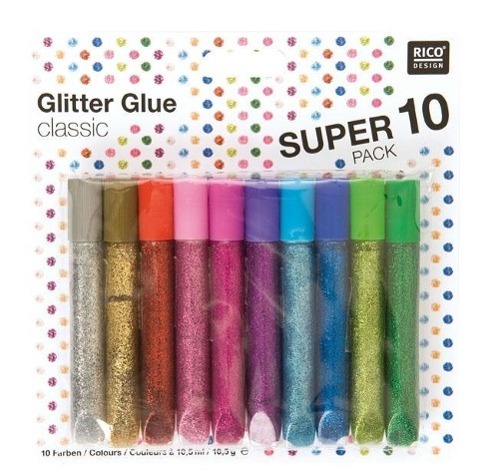 Vorderes Coverbild GLITTER GLUE CLASSIC 10 TUBEN