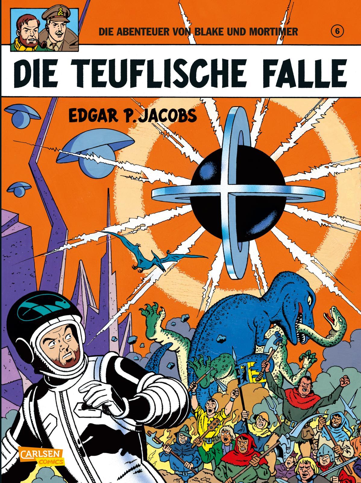 Vorderes Coverbild Blake und Mortimer 6: Die teuflische Falle