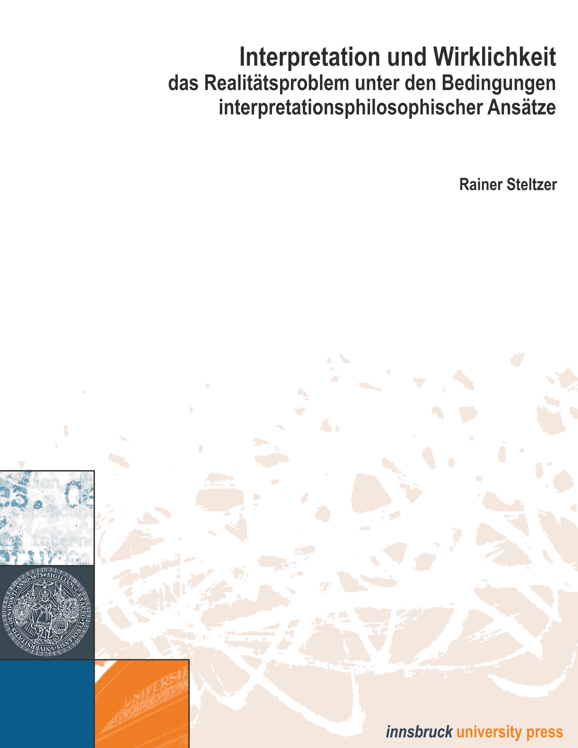 Vorderes Coverbild Interpretation und Wirklichkeit