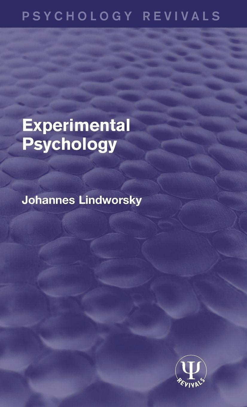 Vorderes Coverbild Experimental Psychology