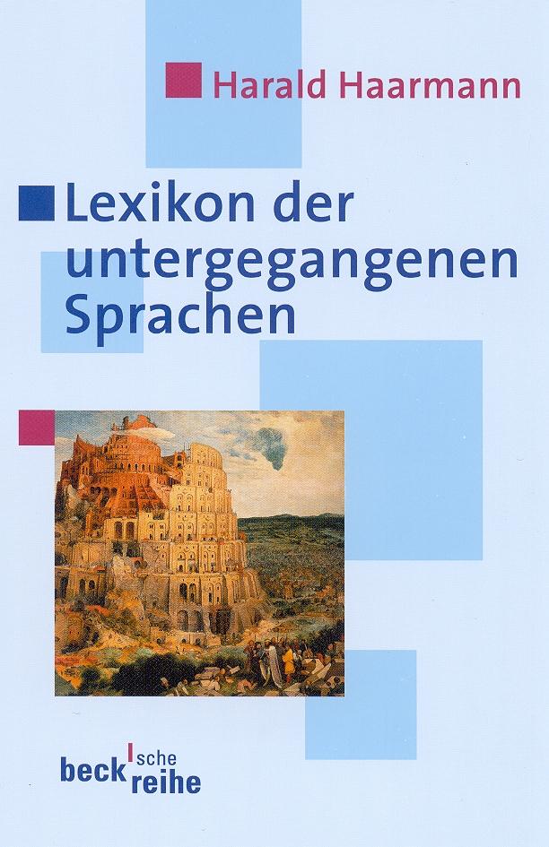 Vorderes Coverbild Lexikon der untergegangenen Sprachen