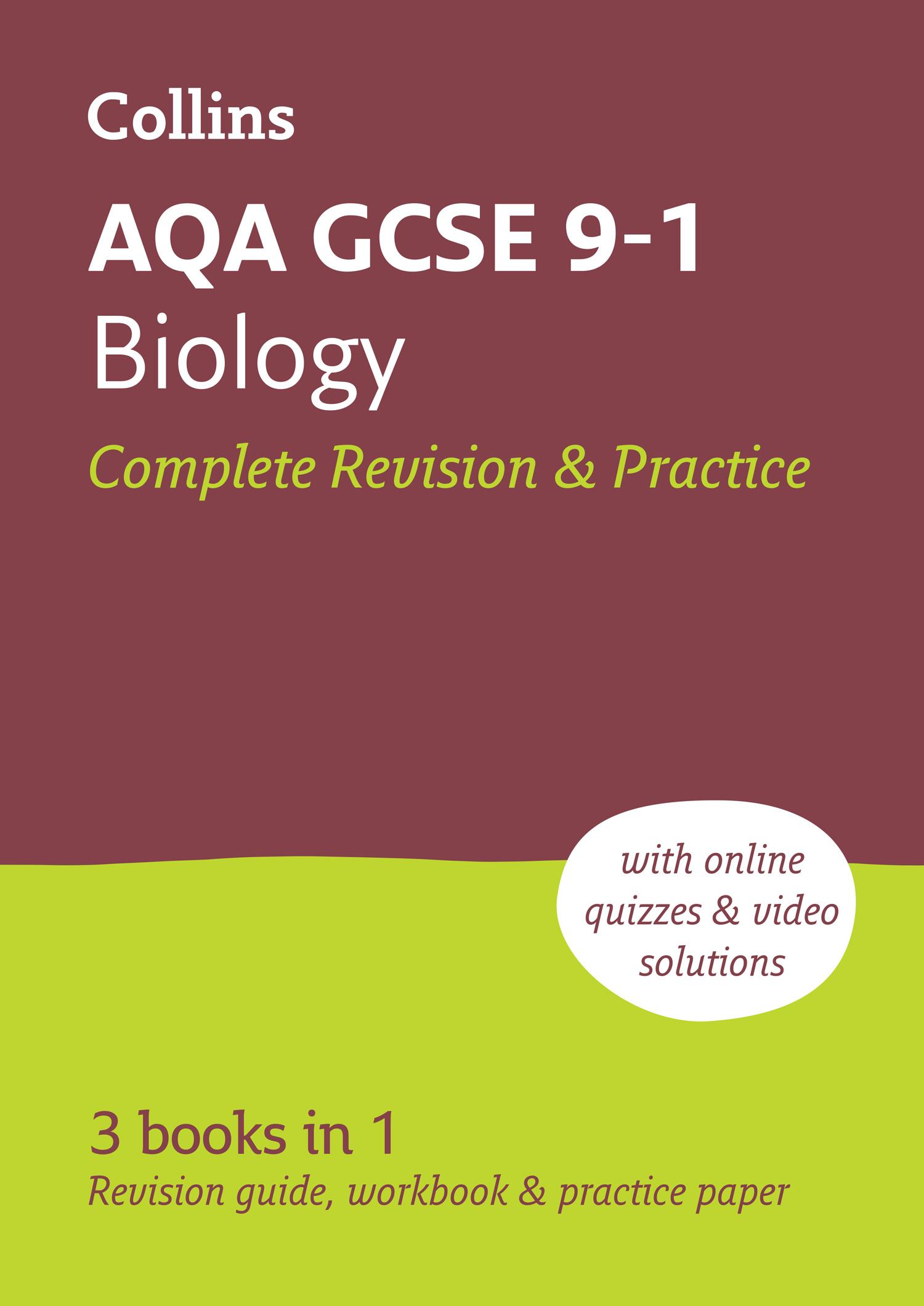 Vorderes Coverbild AQA GCSE 9-1 Biology All-in-One Complete Revision and Practice