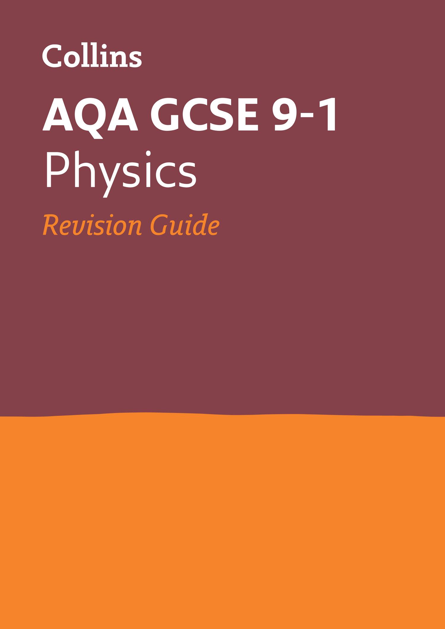 Vorderes Coverbild Aqa GCSE 9-1 Physics Revision Guide