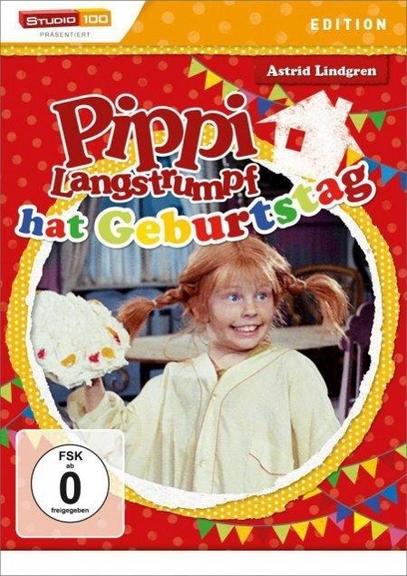 Vorderes Coverbild Pippi Langstrumpf hat Geburtstag