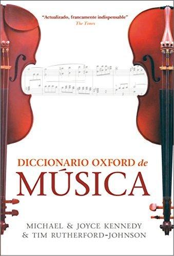 Vorderes Coverbild Diccionario Oxford de música