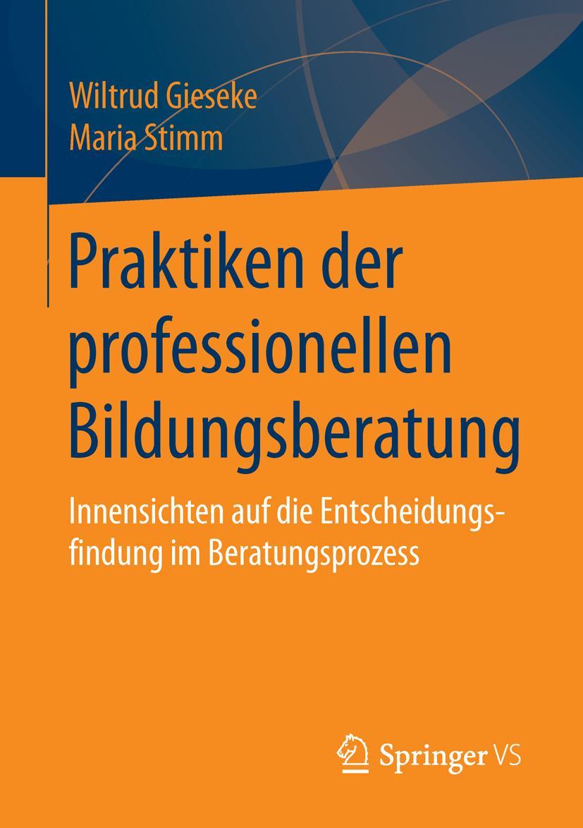Vorderes Coverbild Praktiken der professionellen Bildungsberatung