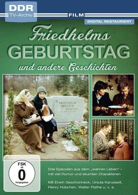 Vorderes Coverbild Friedhelms Geburtstag und andere Geschichten