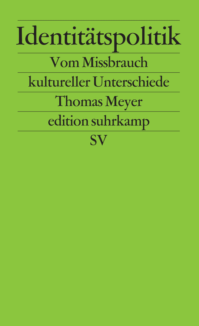 Vorderes Coverbild Identitätspolitik
