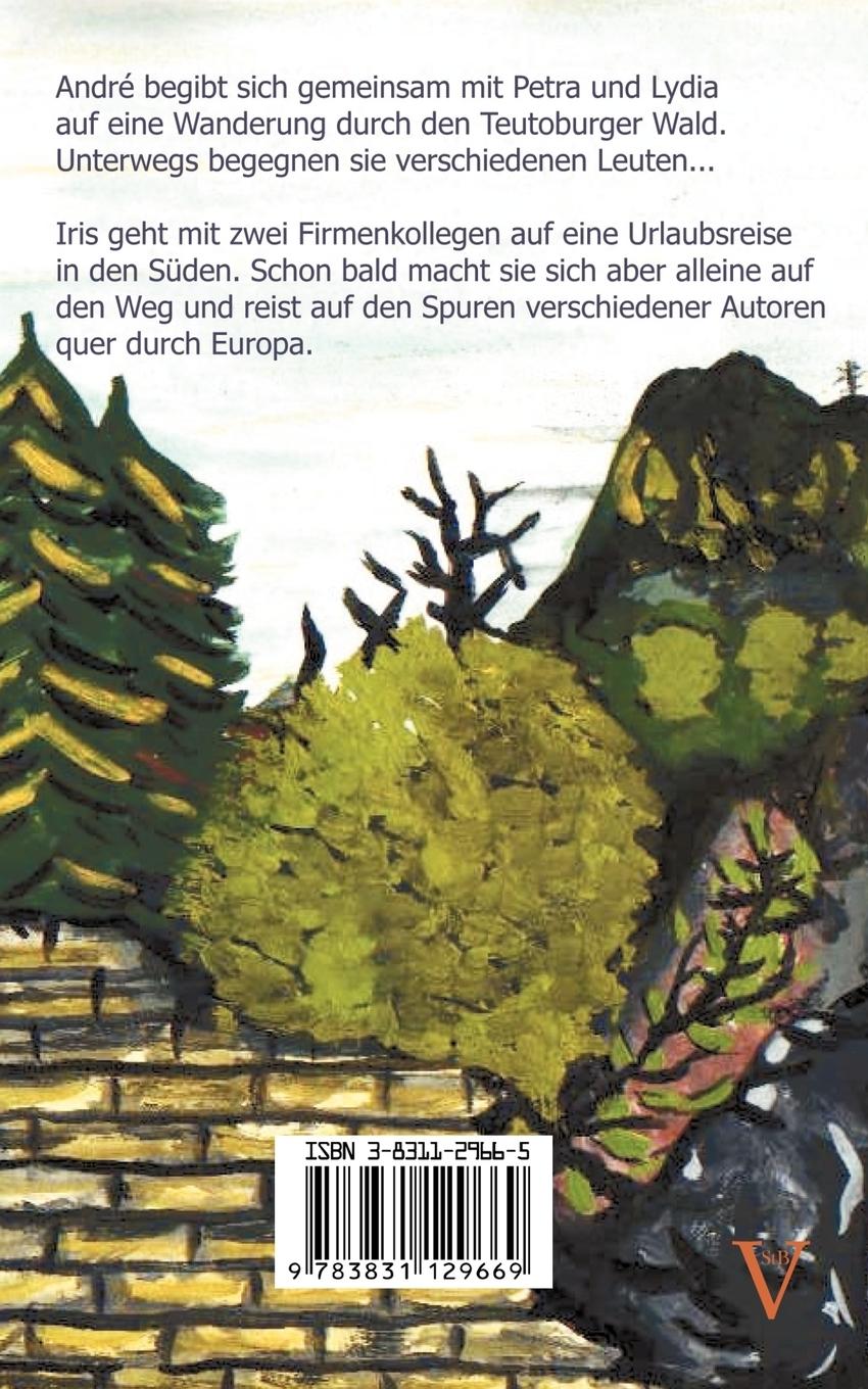 Rückseitencover Wanderung im Teutoburger Wald - Iris auf Abwegen