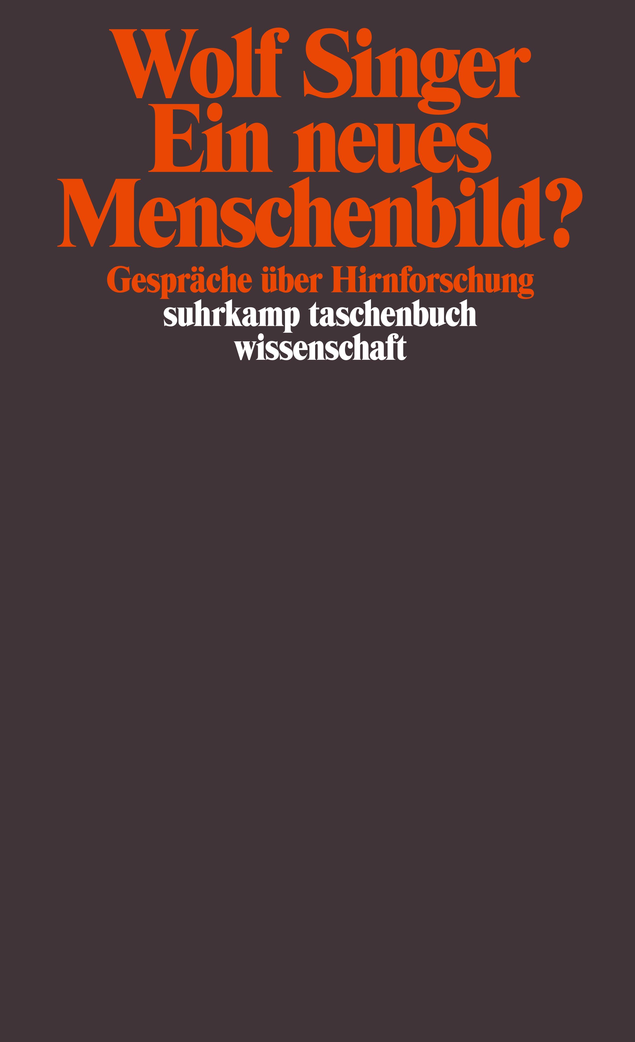 Vorderes Coverbild Ein neues Menschenbild?