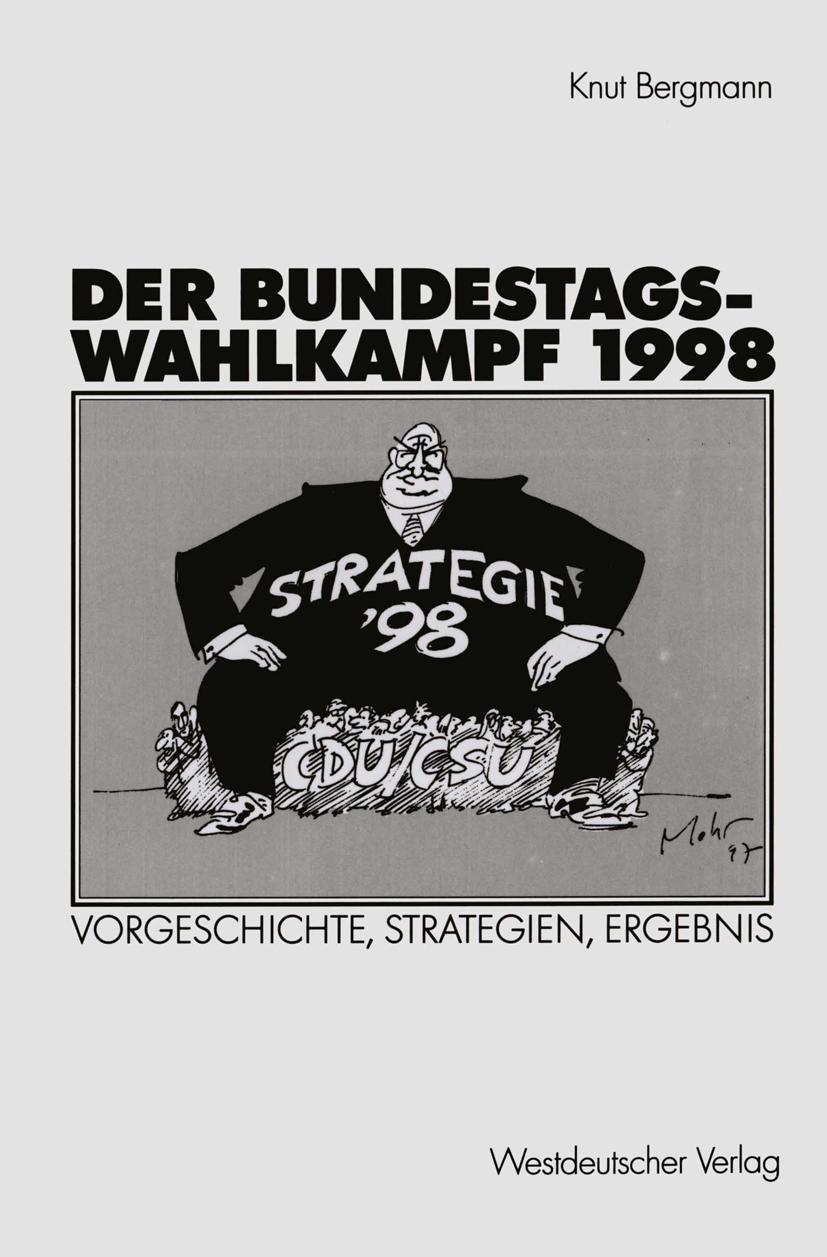 Vorderes Coverbild Der Bundestagswahlkampf 1998