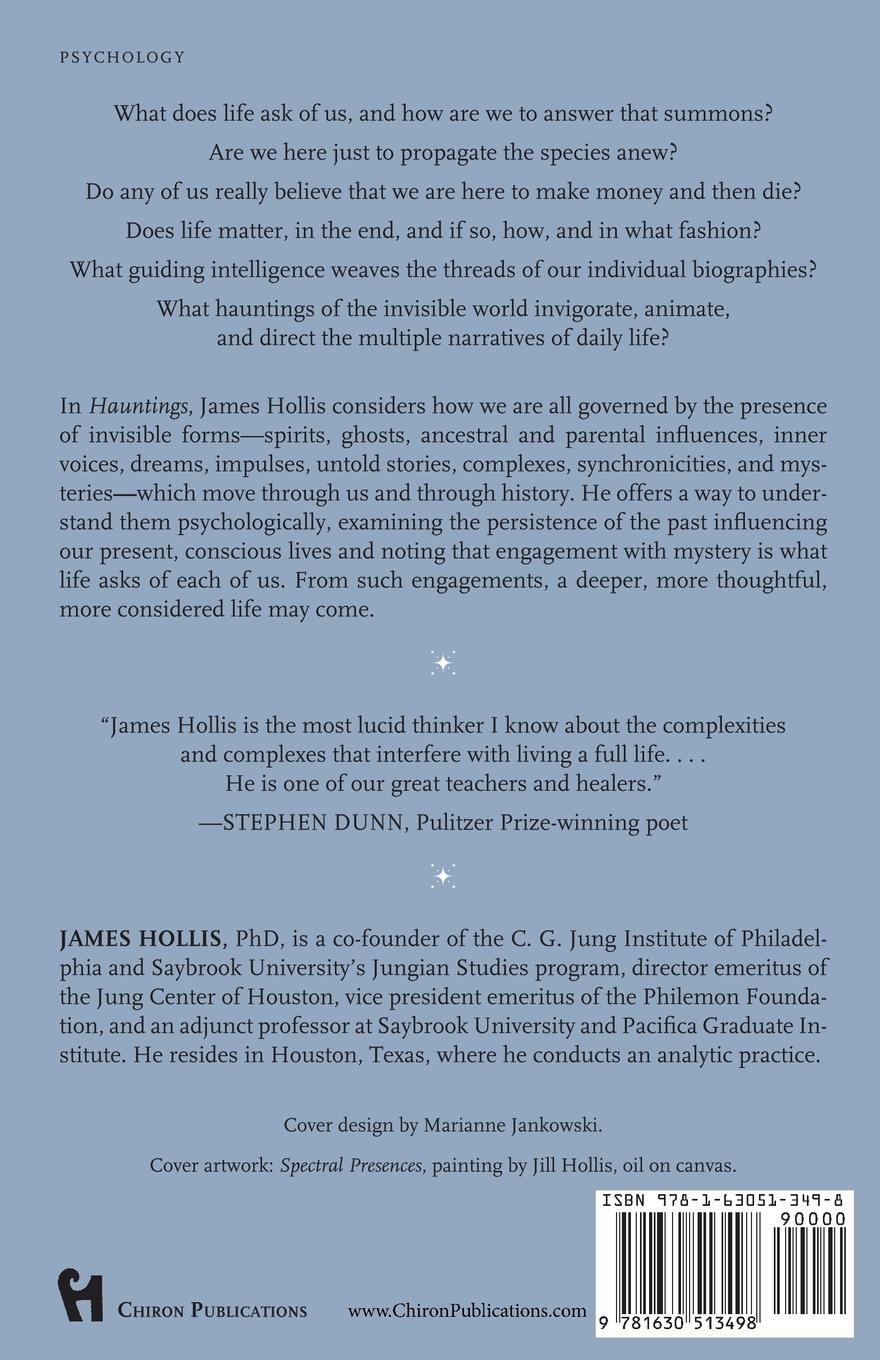 Rückseitencover Hauntings - Dispelling the Ghosts Who Run Our Lives [Paperback Edition]