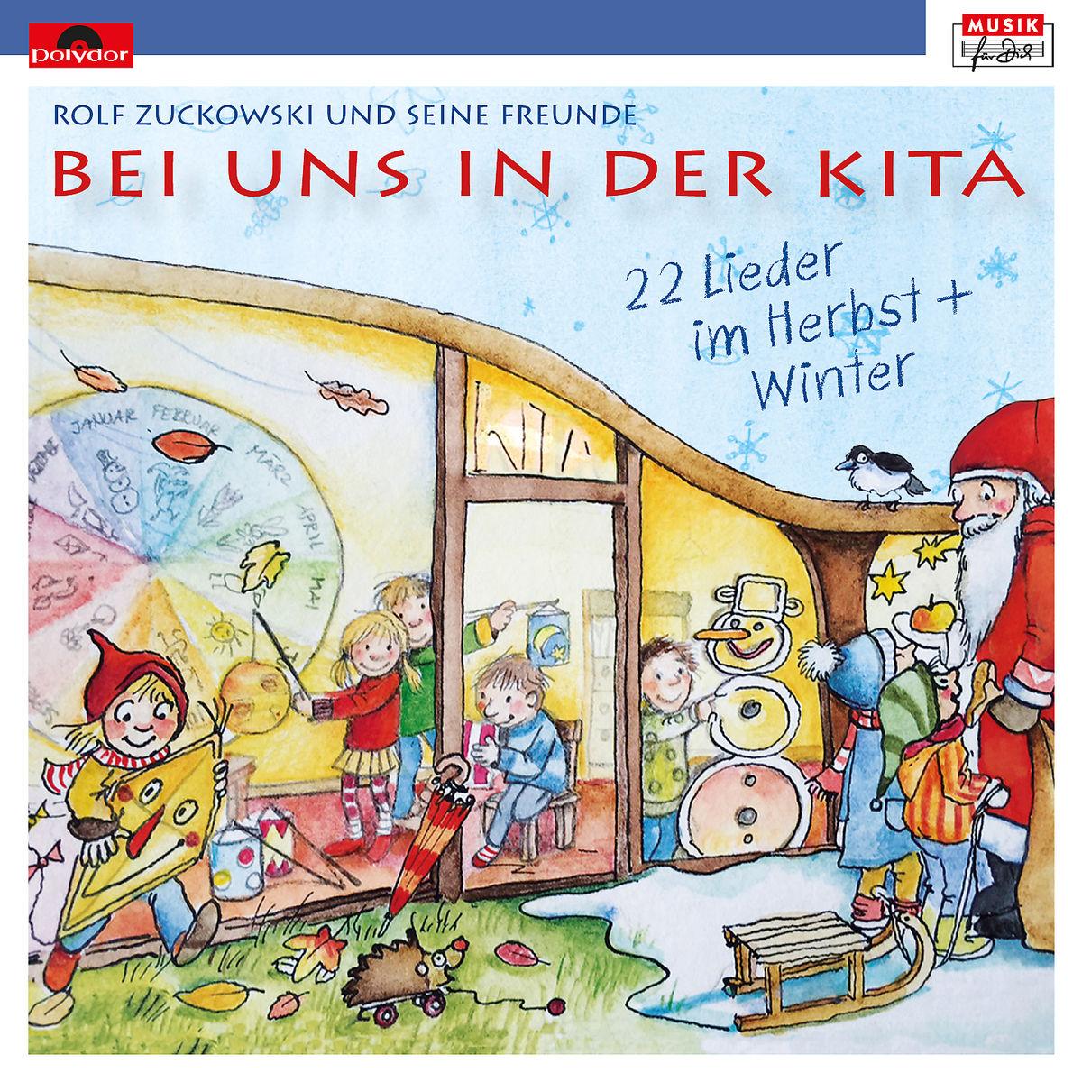 Vorderes Coverbild Bei uns in der Kita - 22 Lieder im Herbst & Winter