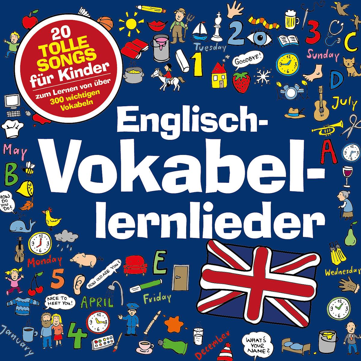 Vorderes Coverbild Englisch-Vokabellernlieder