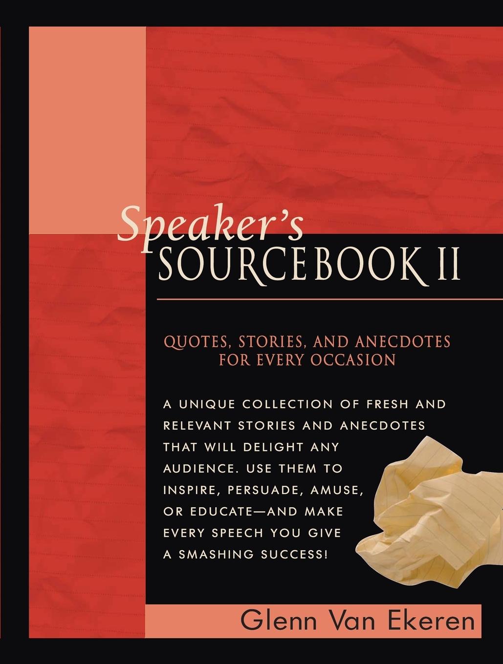 Vorderes Coverbild Speaker's Sourcebook II