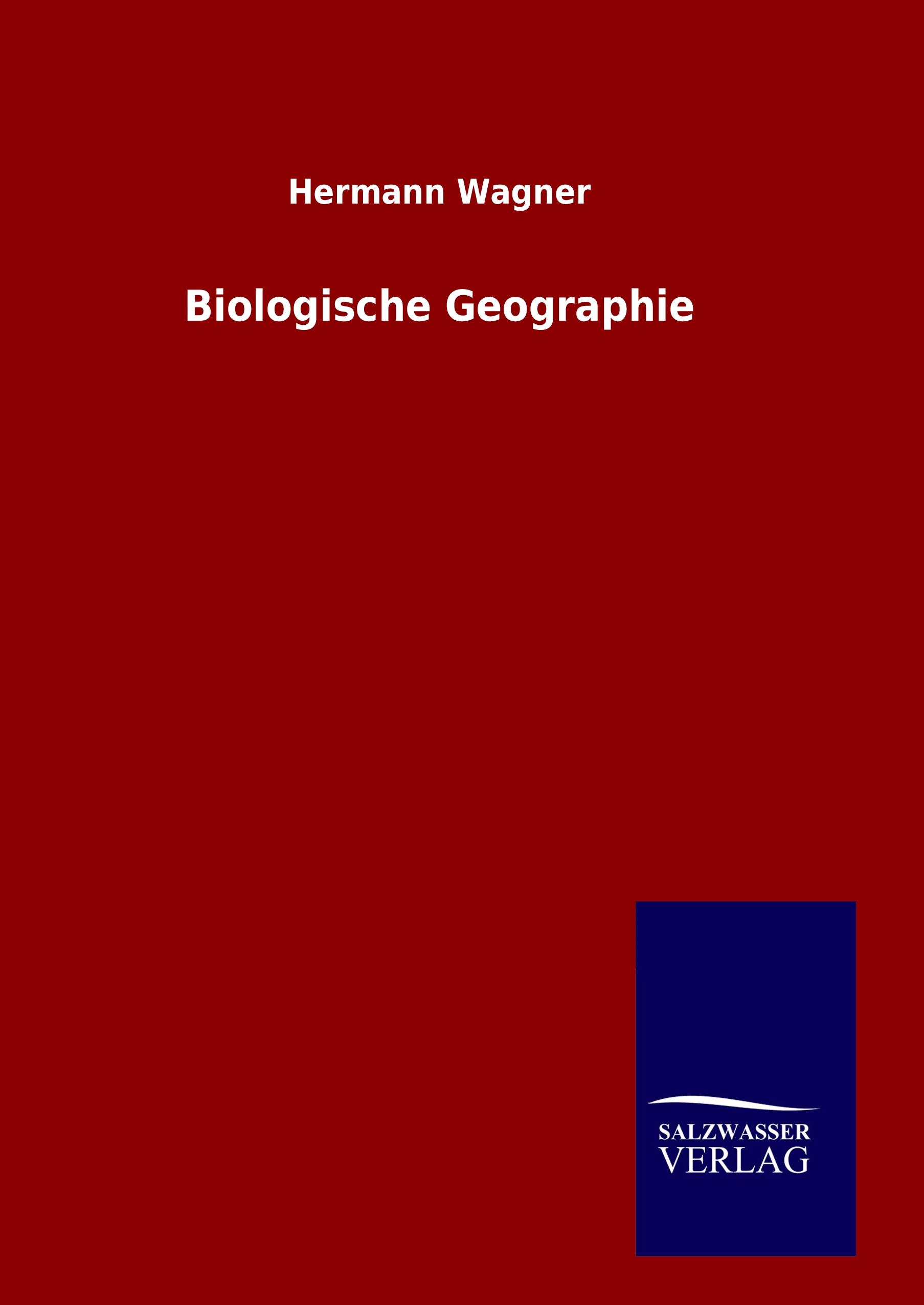 Vorderes Coverbild Biologische Geographie