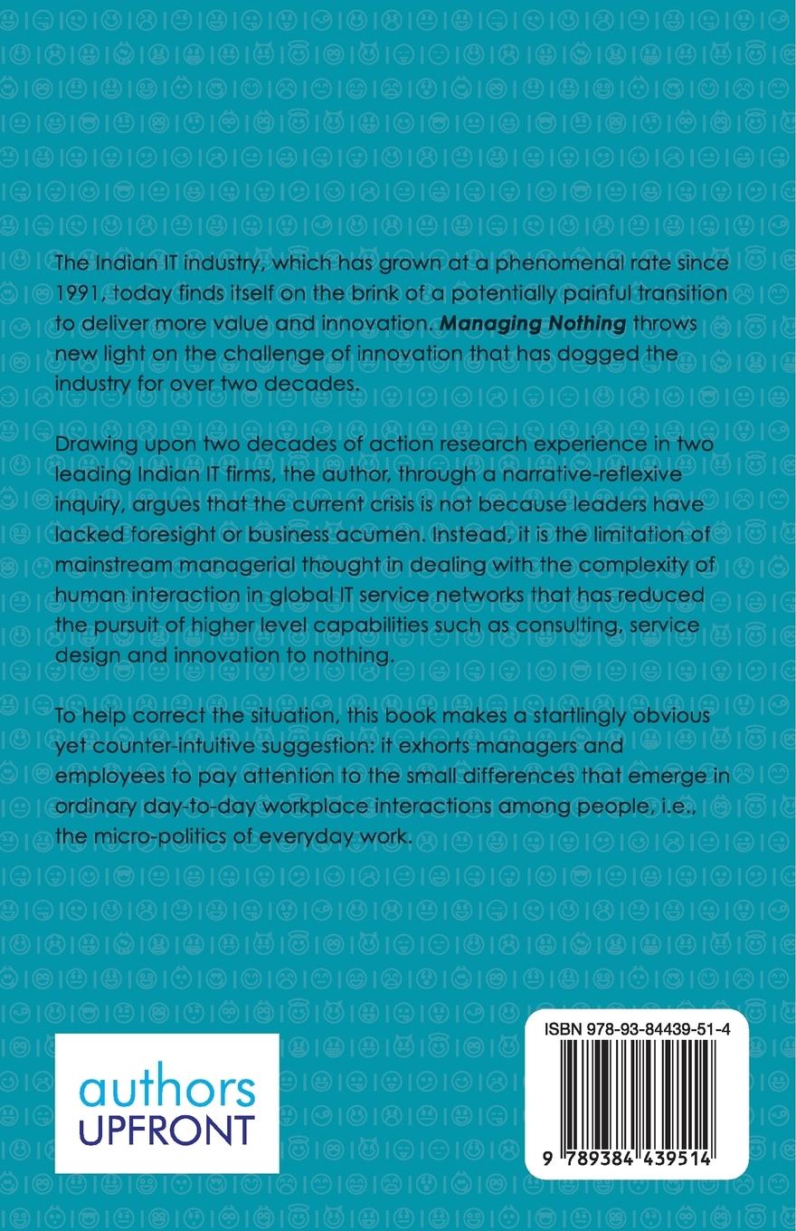 Rückseitencover Managing Nothing