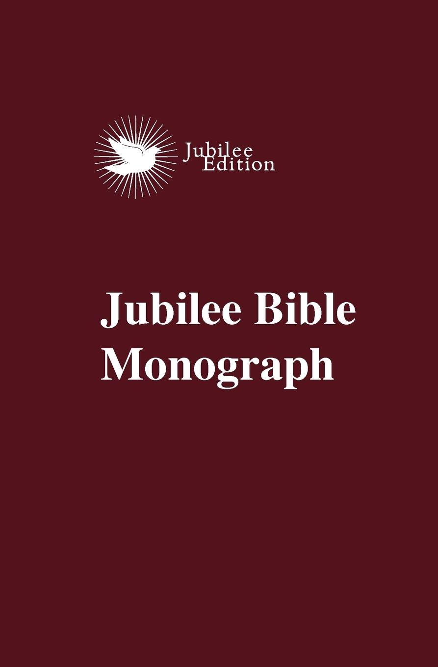 Vorderes Coverbild Jubilee Bible Monograph