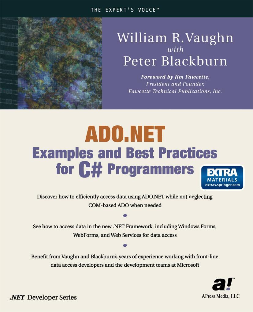 Vorderes Coverbild ADO.NET Examples and Best Practices for C# Programmers