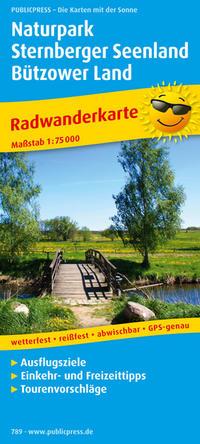 Vorderes Coverbild Naturpark Sternberger Seenland, Bützower Land 1 : 75 000