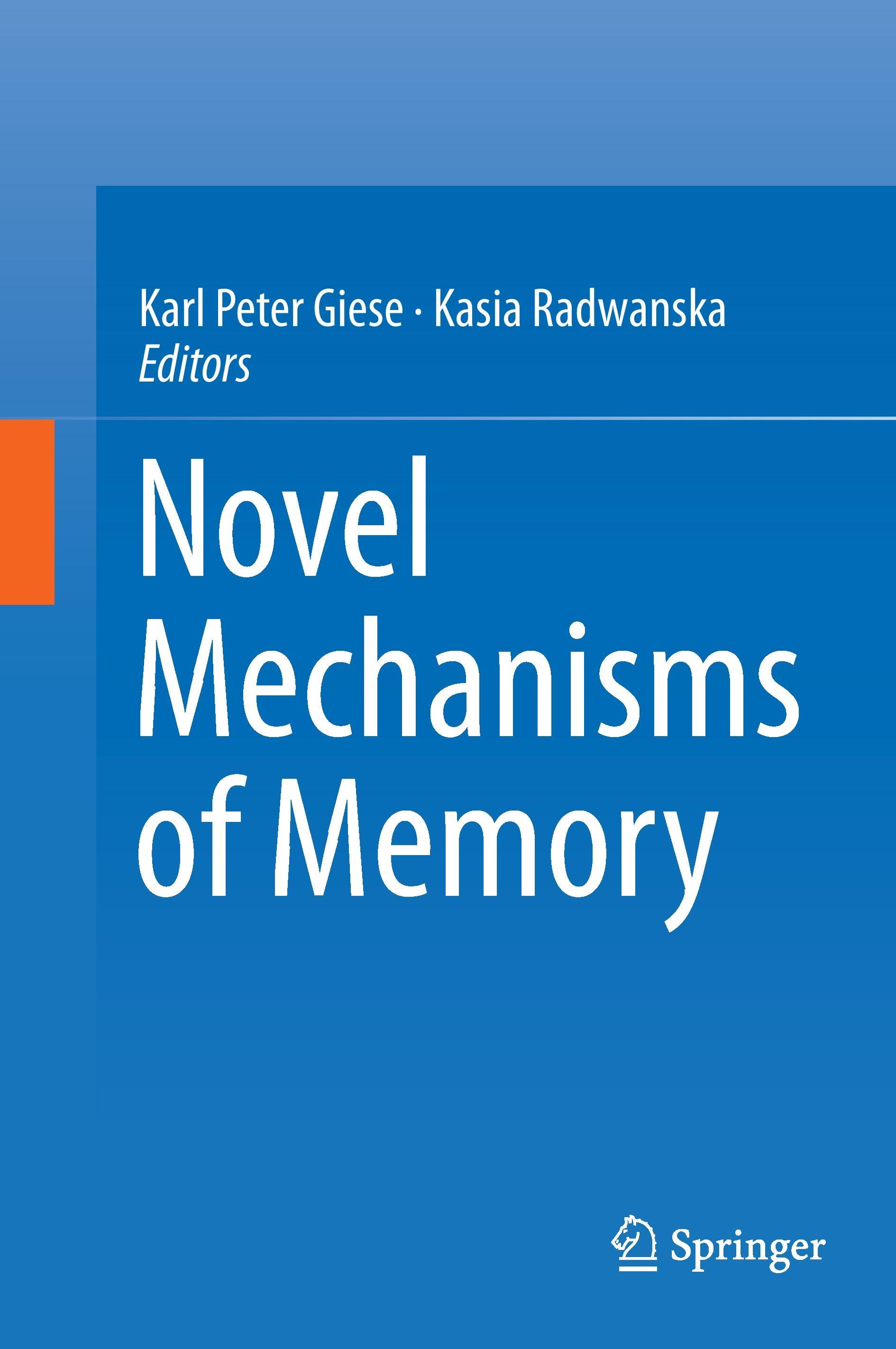 Vorderes Coverbild Novel Mechanisms of Memory