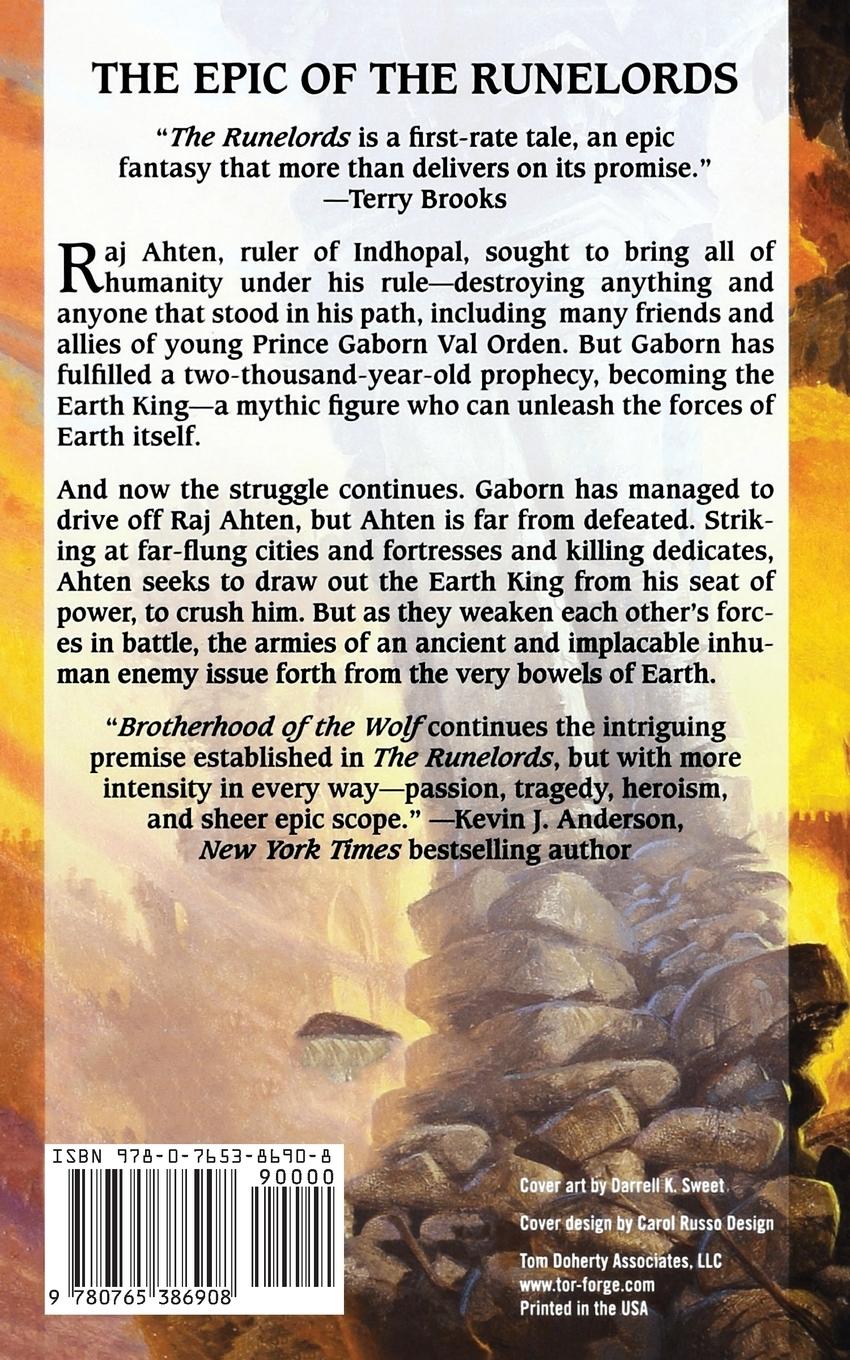 Rückseitencover Brotherhood of the Wolf