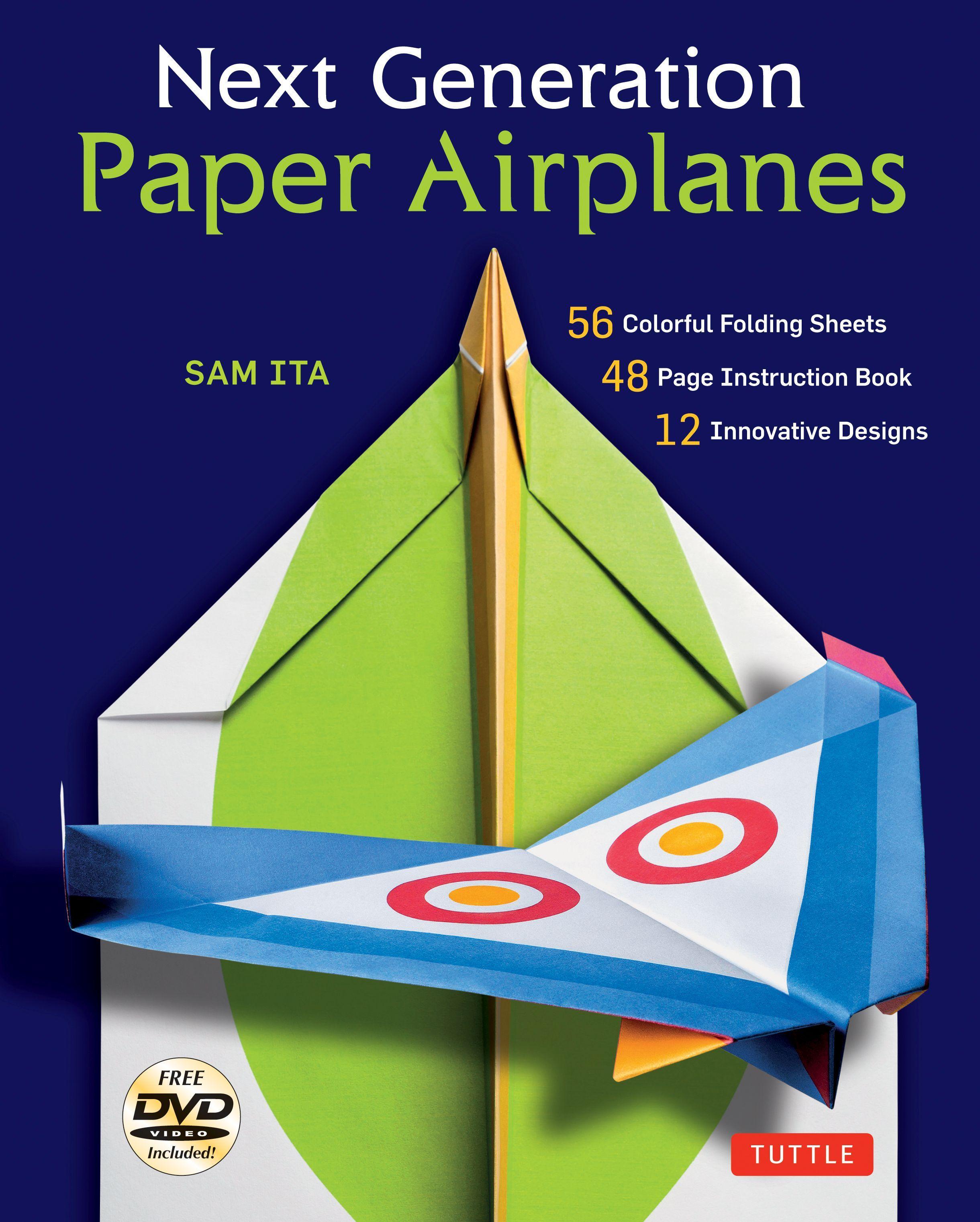 Vorderes Coverbild Next Generation Paper Airplanes Kit