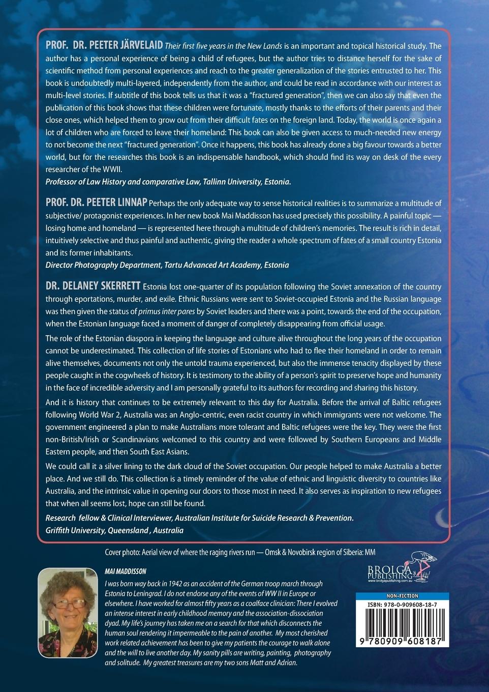 Rückseitencover Estonia's War Children
