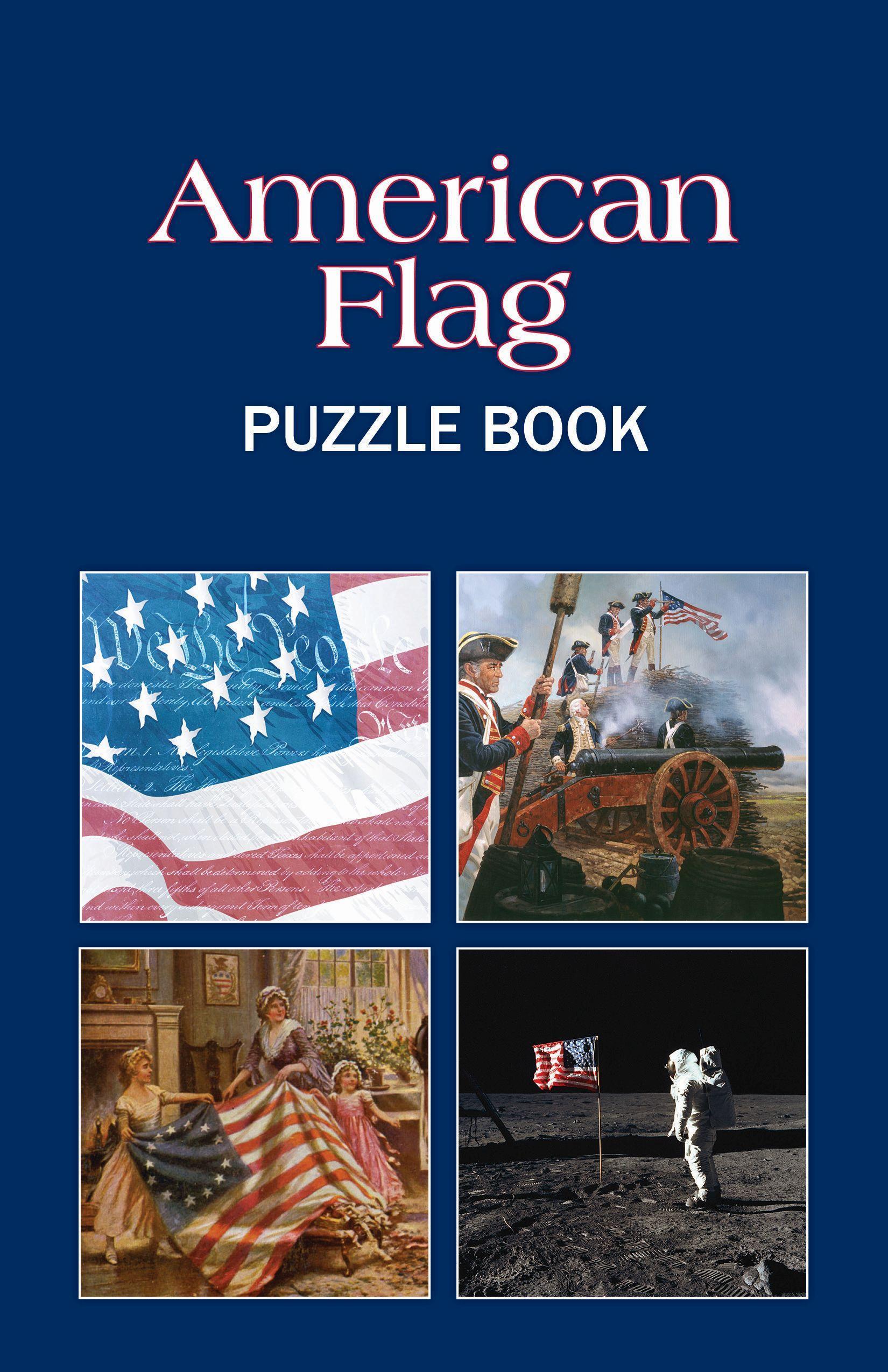Vorderes Coverbild American Flag Puzzle Book