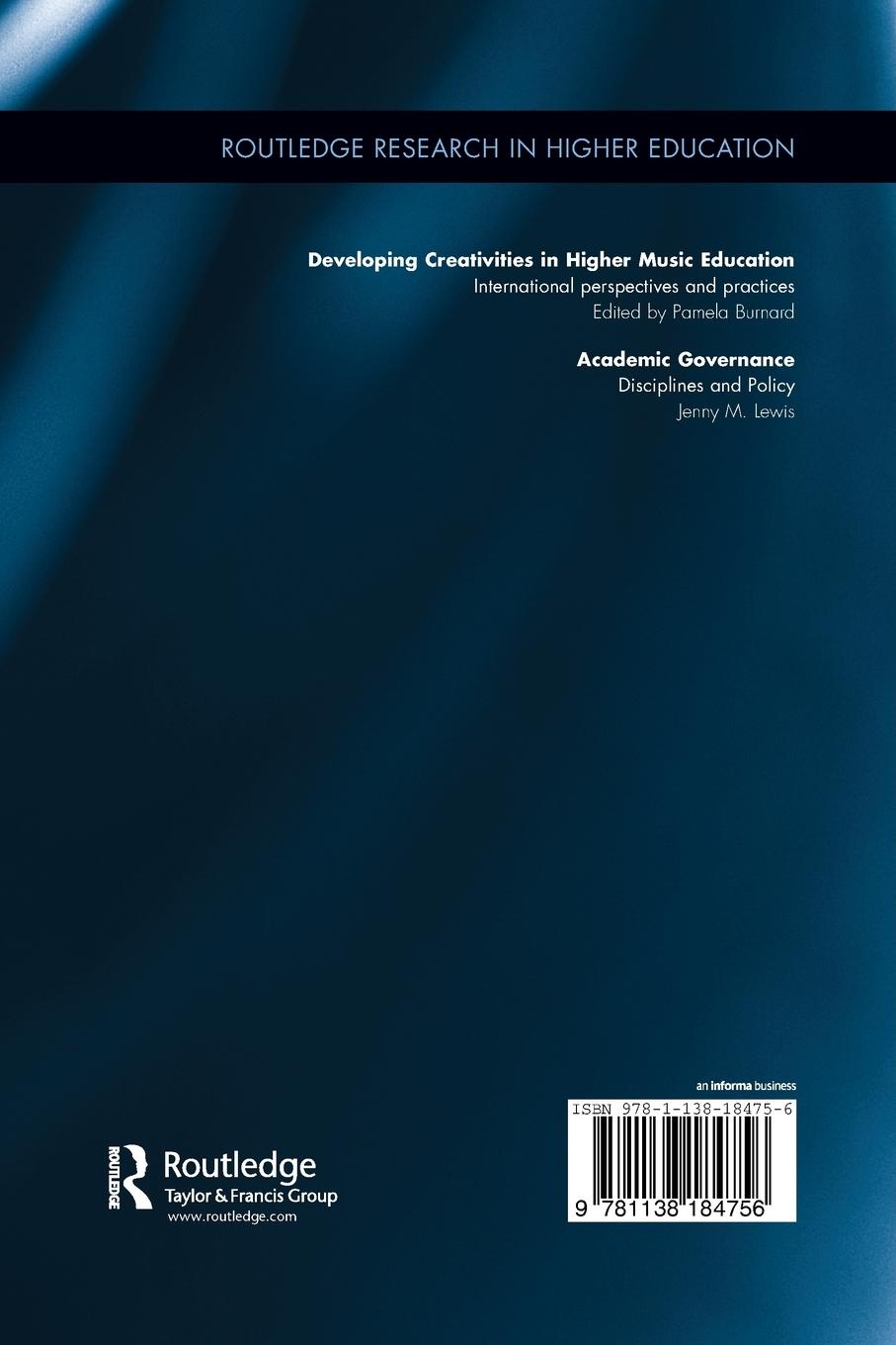 Rückseitencover Academic Governance