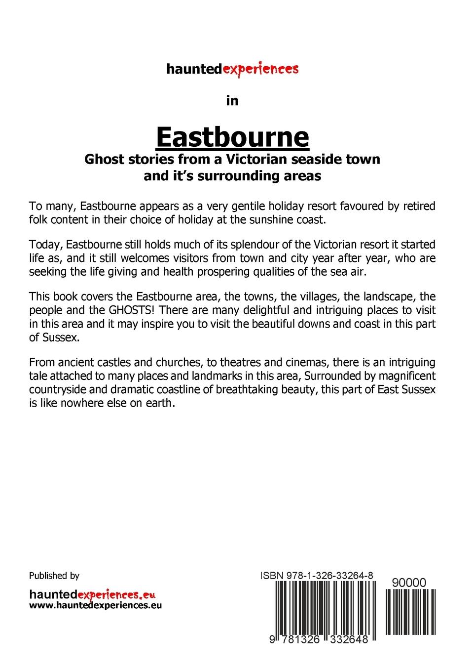 Rückseitencover Haunted Experiences of Eastbourne