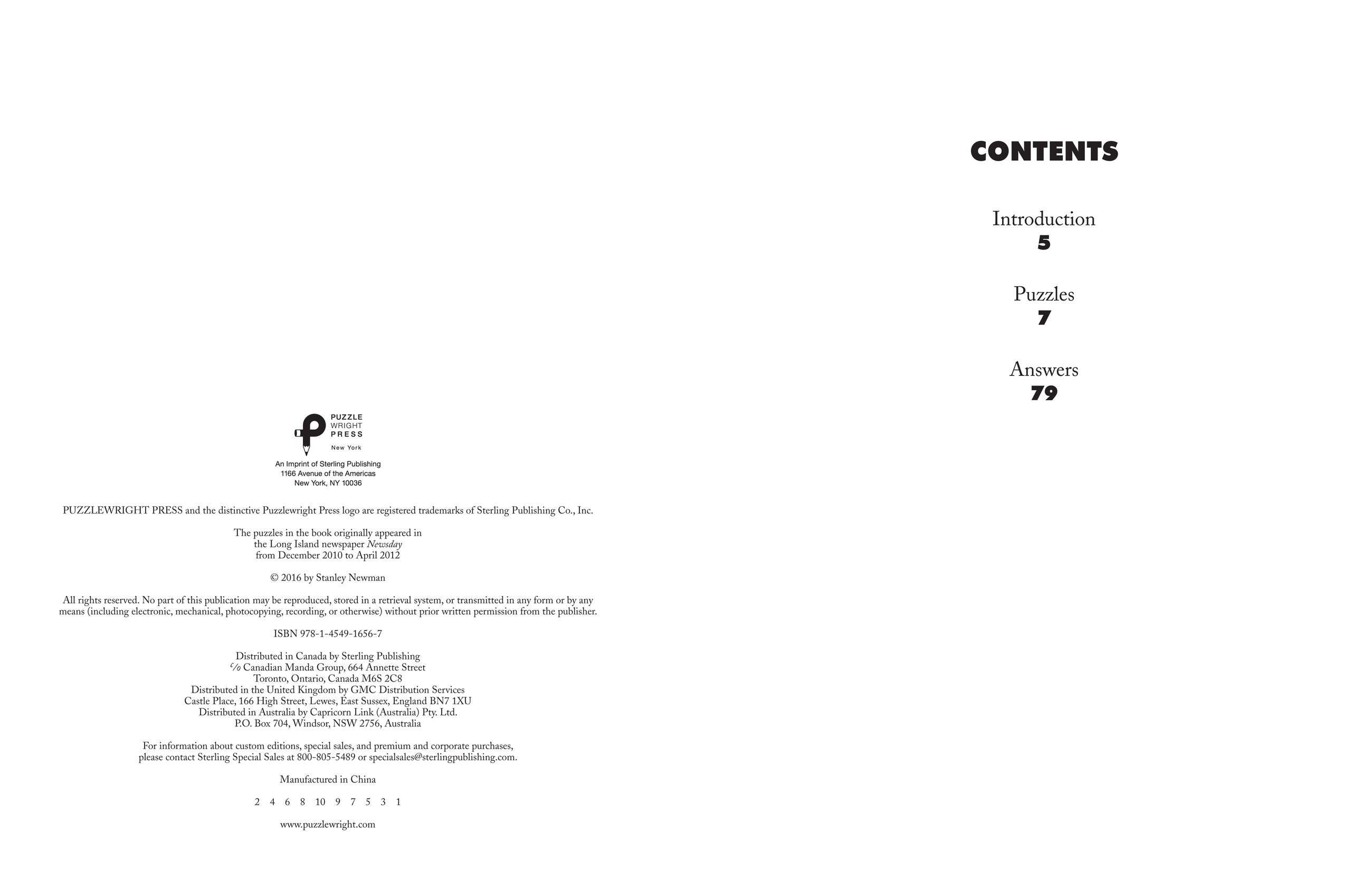 Beispielinhalt (Bild) Weekend Retreat Crosswords