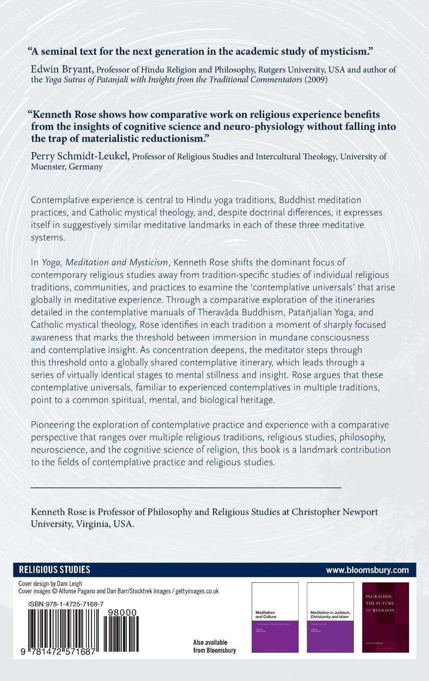 Rückseitencover Yoga, Meditation, and Mysticism