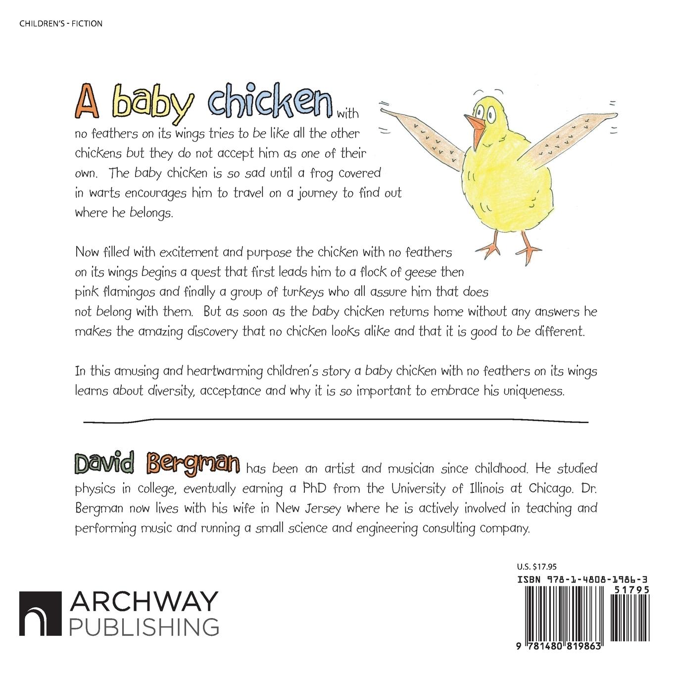 Rückseitencover The Chicken with No Feathers on Its Wings
