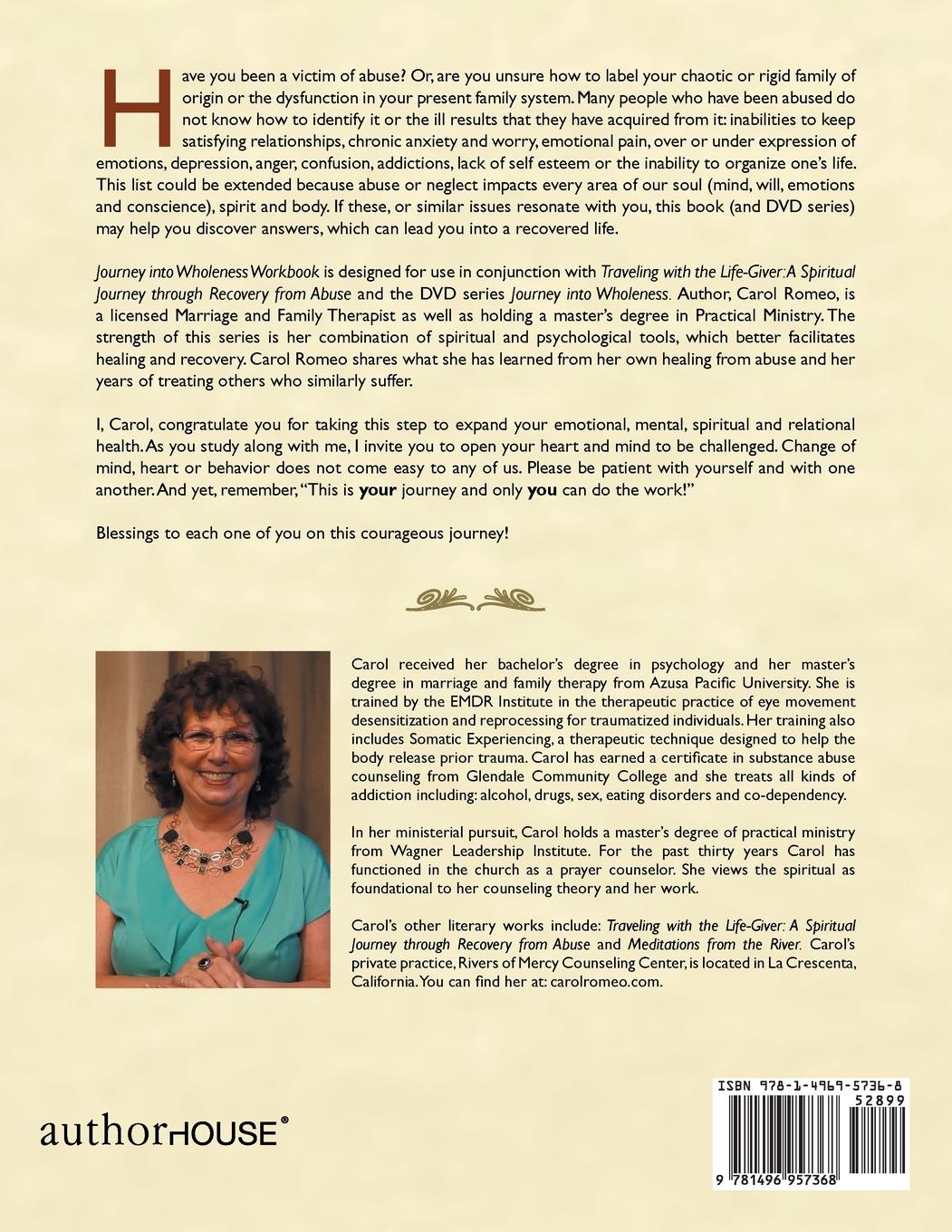 Rückseitencover Journey into Wholeness