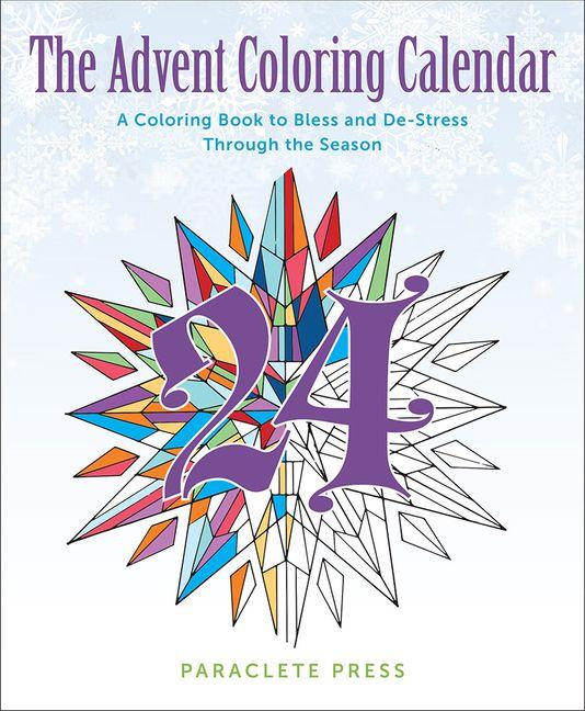 Vorderes Coverbild The Advent Coloring Calendar